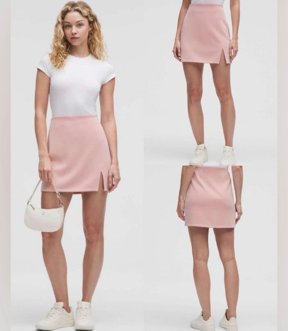 Lululemon Softstreme High Rise Mini Skirt